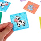 Мемо-игра Крошка Я «Мамы и малыши» развивающие наклейки - присоски для игры в ванне, найди пару, EVA, 6 пар, 12 стикеров - Фото 10