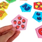 Мемо-игра Крошка Я «Весёлый счёт» развивающие наклейки - присоски для игры в ванне, найди пару, EVA, 6 пар, 12 стикеров - Фото 10