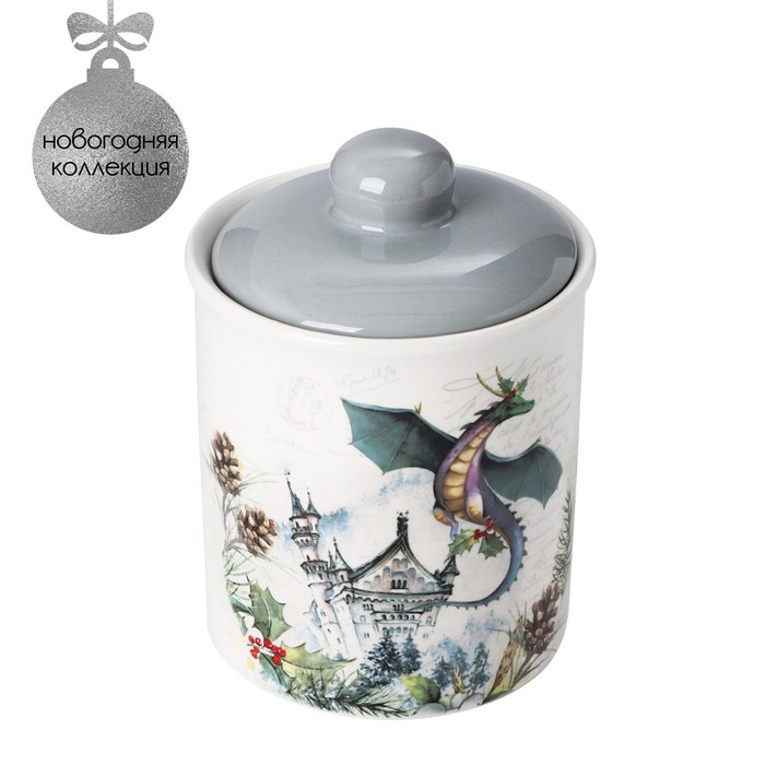 Сахарница Доляна «Дракоша», 480 мл - Фото 1