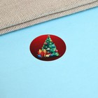 Наклейки в рулоне «Снеговики», 500 шт., 2.5×2.5 см - Фото 5