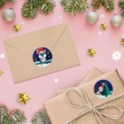 Наклейки в рулоне «Рождество», 500 шт., 2.5×2.5 см - Фото 2