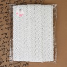 Кружево вязаное, 45 мм, 10±1 м, белое - Фото 4