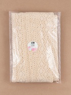 Кружево вязаное, 70 мм, 10±1 м, бежевое - Фото 5