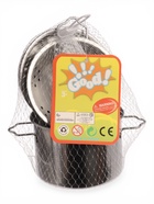 Набор детской металлической посуды «Поварёнок», 7 предметов - фото 9528067