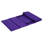 Коврик гимнастический детский 145 х 50 см, толщина 1 см, цвет фиолетовый - фото 11015811