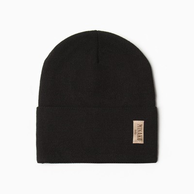 Шапка детская MINAKU, размер 54-56, чёрная
