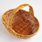 Корзина плетеная, 38х26х11/29 см, ферн - фото 24534494