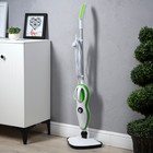 УЦЕНКА Паровая швабра Windigo WSM-02, 1500 Вт, 370 мл, 18 г/мин, шнур 5 м, бело-зелёный 9943433