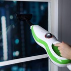 УЦЕНКА Паровая швабра Windigo WSM-02, 1500 Вт, 370 мл, 18 г/мин, шнур 5 м, бело-зелёный 9943433