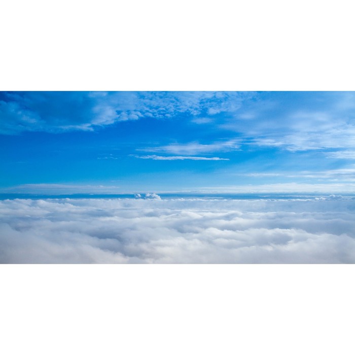 Фотосетка, 320 × 155 см, с фотопечатью, «Выше облаков» - Фото 1