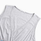 Ночная сорочка женская для беременных, цвет серый, размер 52 - Фото 7