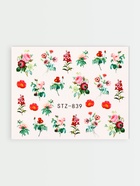 Слайдеры для ногтей «Flowers», разноцветные - Фото 2