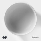 Миска Magistro Line, 350 мл, d=11.5 см, фарфор, белая - Фото 2