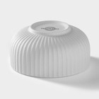 Миска Magistro Line, 350 мл, d=11.5 см, фарфор, белая - Фото 3