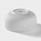 Миска Magistro Line, 850 мл, d=15 см, фарфор, белая - Фото 3