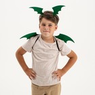 Карнавальный набор «Исполняю желания», дракон (ободок, крылья, аксессуар) - фото 11053325
