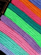 Нитки мулине, 8±1 м, набор 50 шт., разноцветные - Фото 3