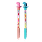 Ручка-прикол «Дракон», с кубиками, синий стержень, гелевая, МИКС - Фото 5