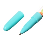 Ручка-прикол «Дракон», с кубиками, синий стержень, гелевая, МИКС - Фото 7