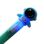 Ручка гелевая- прикол, с подсветкой, "Космонавт", МИКС (комплект 36 шт) - фото 22849777