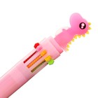 Ручка шариковая автоматическая 10-ти цветная, МИКС Дракон - Фото 4
