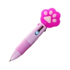 Ручка-мини шариковая Calligrata «Лапка», автоматическая, 4-цветная, МИКС - Фото 5