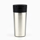 Термостакан с кнопкой SVOBODA VOLI «Хозяин жизни», 350 мл, сохраняет тепло 6 ч - Фото 3