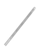 Линейка металлическая, пружинистая, 50 см, s=0.8 мм - Фото 3