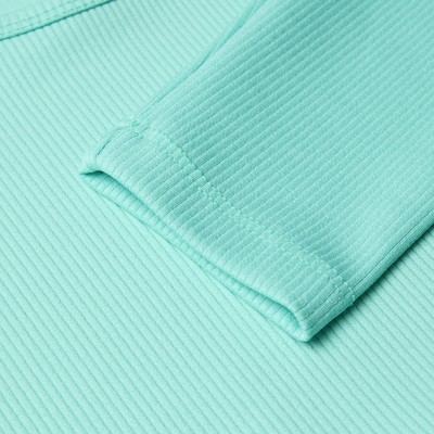 Рашгард спортивный женский MINAKU, светло-зелёные, размер 42