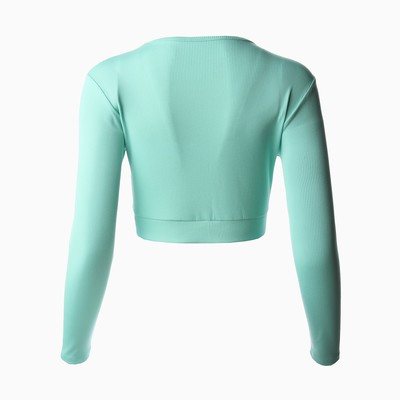 Рашгард спортивный женский MINAKU, светло-зелёные, размер 42