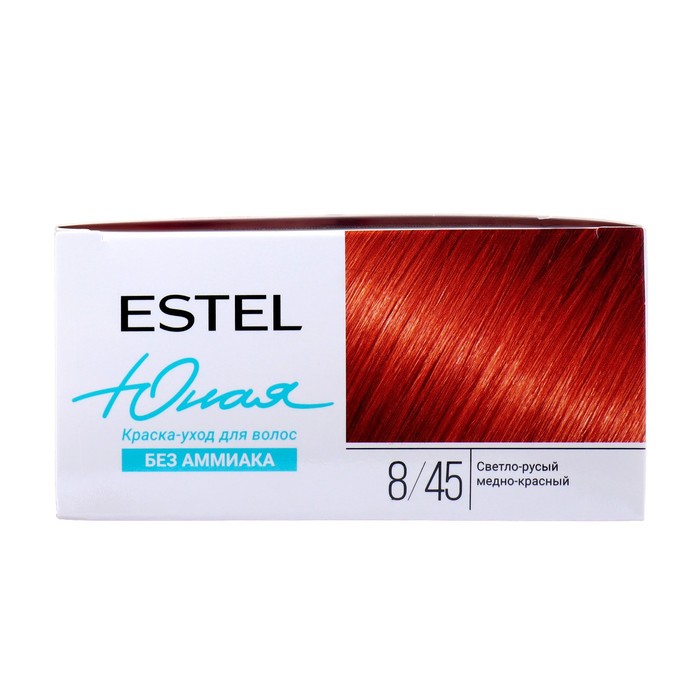 Краска-уход для волос ESTEL светло-русый, медно-красный