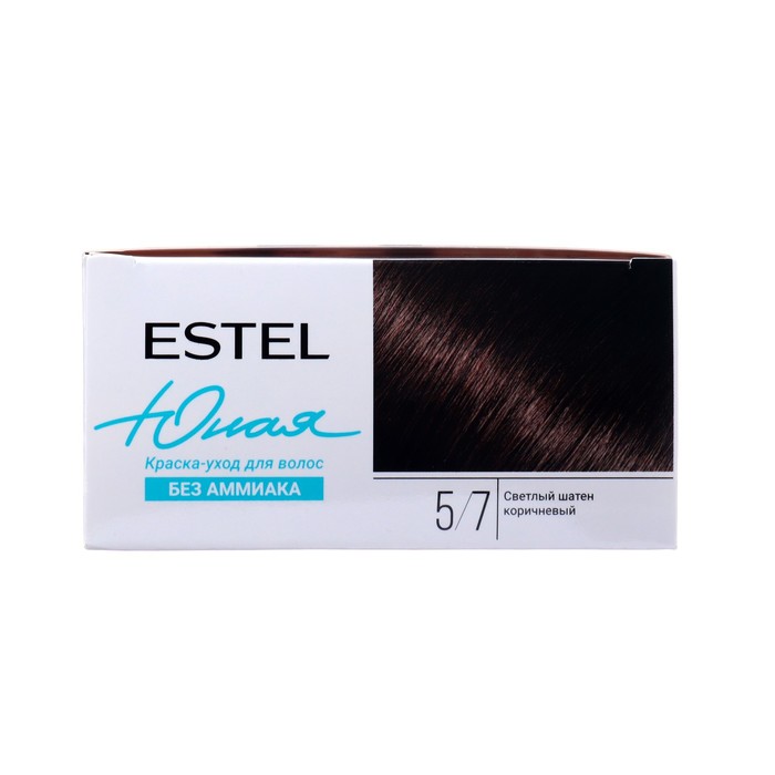 Краска-уход для волос ESTEL светлый шатен, коричневый