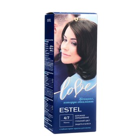 Стойкая крем-краска  для волос ESTEL LOVE мокко