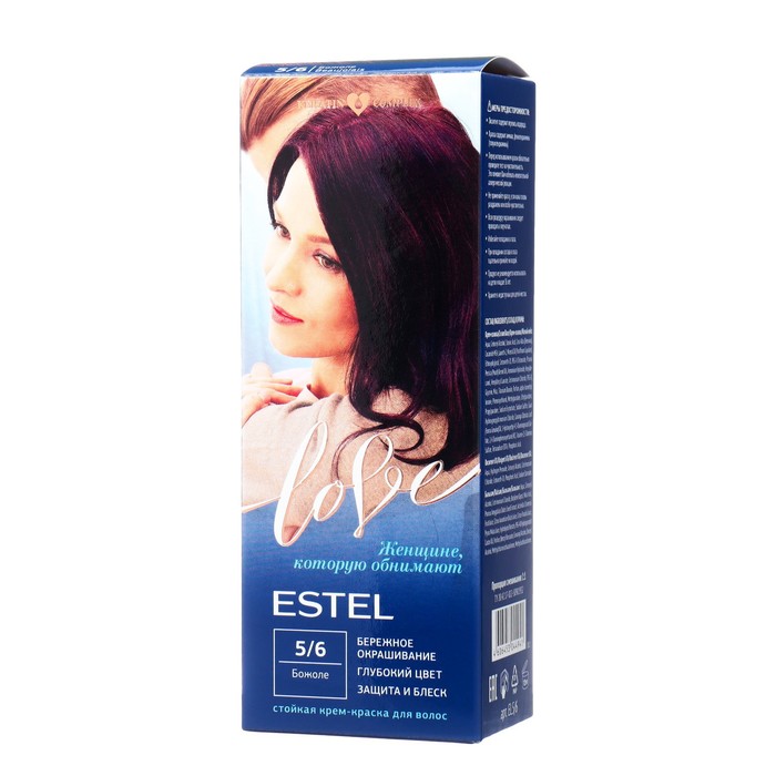 Стойкая крем-краска  для волос ESTEL LOVE божоле - Фото 1