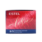 Стойкая крем-краска  для волос ESTEL LOVE гранатово-красный - фото 10954945