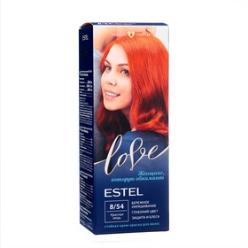 Стойкая крем-краска  для волос ESTEL LOVE красная медь