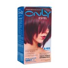 Стойкая краска-гель для волос ESTEL ONLY светлый шатен, фиолетово-красный - фото 11073049