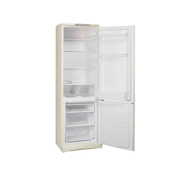 Холодильник Stinol STS 185 E, двуххкамерный, класс В, 339 л, бежевый