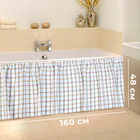 Штора для ванной «Harmony», 150×48 см, рогожка 186 г/м2 - Фото 2