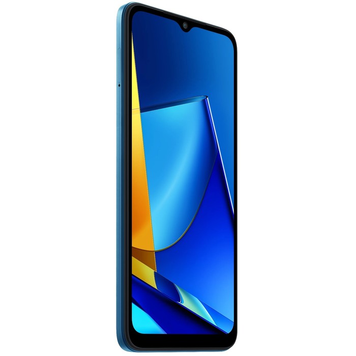 Смартфон Xiaomi POCO C51, 6.52", IPS, 2 Гб, 64 Гб, 8 Мп, 2 Sim, 5000 мАч, синий - фото 51330263