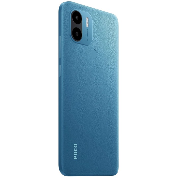 Смартфон Xiaomi POCO C51, 6.52", IPS, 2 Гб, 64 Гб, 8 Мп, 2 Sim, 5000 мАч, синий - фото 51330265