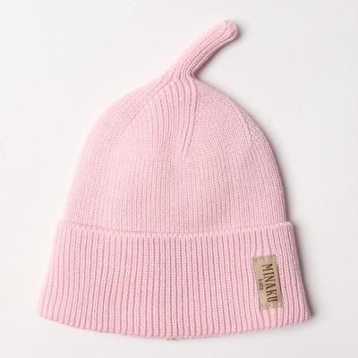 Шапка детская MINAKU, размер 50-52, розовая