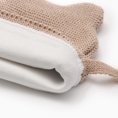 Шапка детская MINAKU, размер 44-46, бежевая