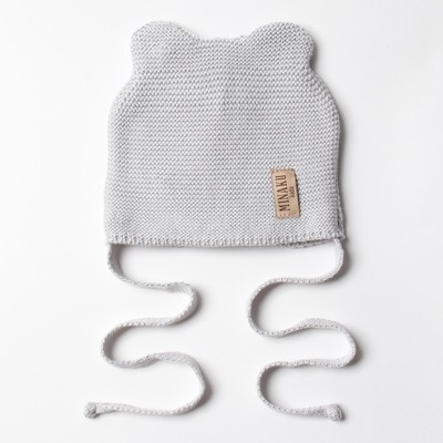 Шапка детская MINAKU, размер 44-46, серая