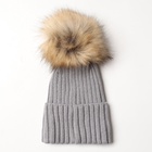 Шапка детская MINAKU: Hello, winter, серая, размер 52-54 (5-7 лет) - Фото 4