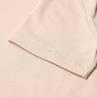 Комплект женский (футболка, шорты) MINAKU: Home collection цвет бежевый, р-р 46 - Фото 3