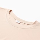 Комплект женский (футболка, шорты) MINAKU: Home collection цвет бежевый, р-р 46 - Фото 8