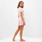 Комплект женский (футболка, шорты) MINAKU: Home collection цвет розовый, р-р 42 - Фото 5