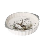 Блюдо для запекания Доляна «Лесная сказка», d=28,8 см, цвет белый - Фото 2