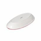 Блюдо сервировочное Доляна «Рождественские гномики», 28,5×14,8×3,5 см, цвет белый - фото 24428163